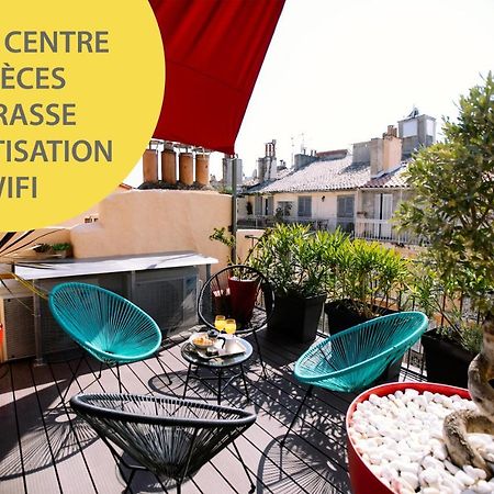 Ferienwohnung Duplex Avec Terrasse - Hyper-Centre De Toulon Exterior foto